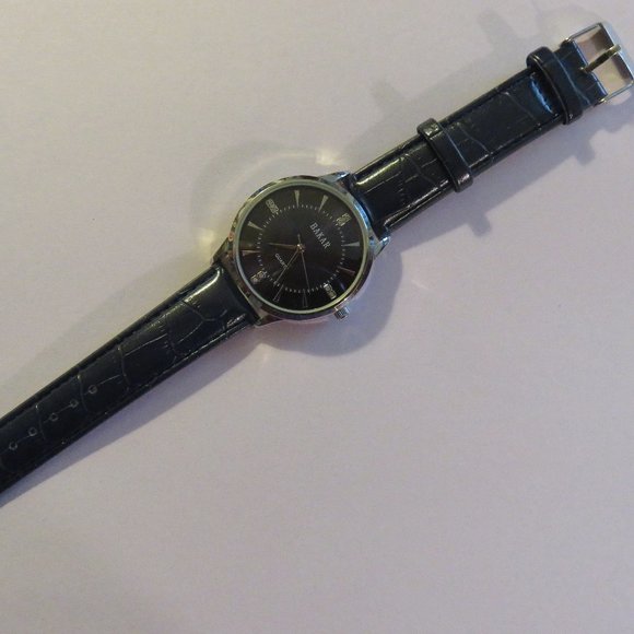 BAKAR UNISEX WATCH/NEW/NEVER WORN/CZ Crystals - Picture 2 of 6